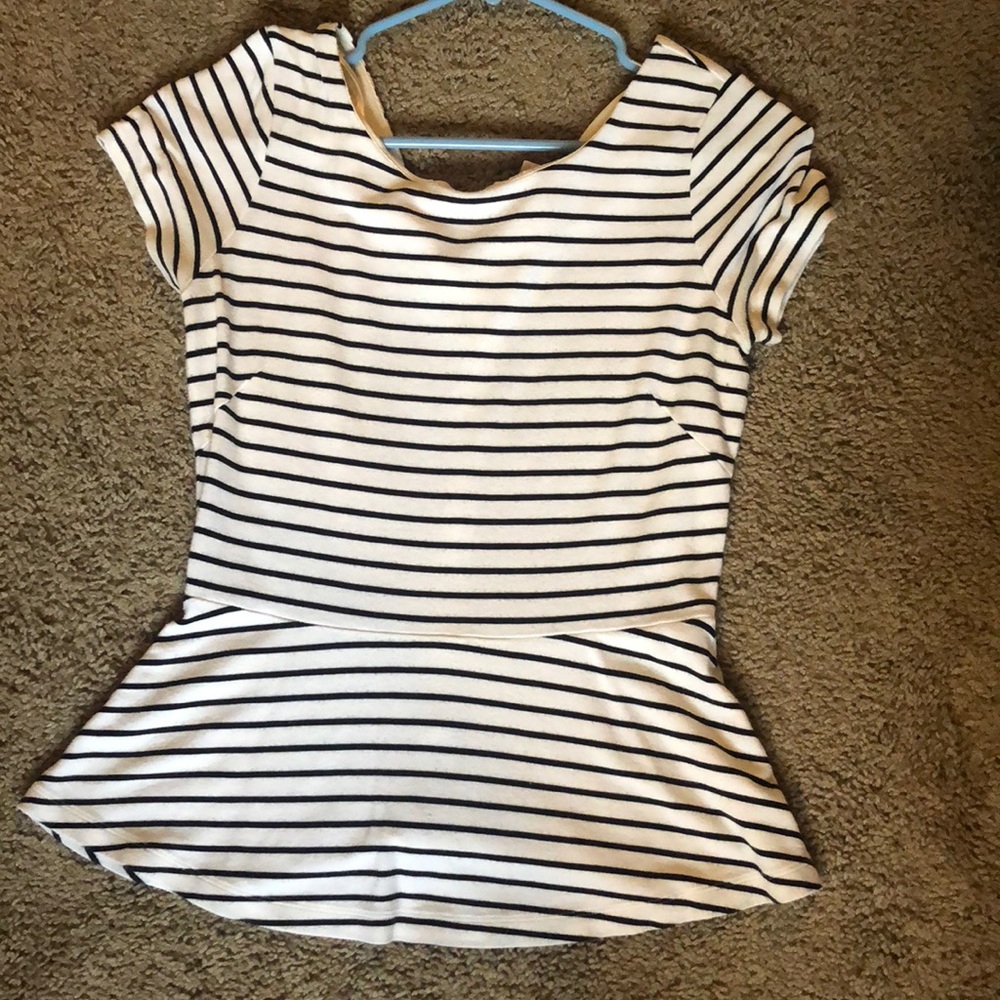 Banana Republic peplum top